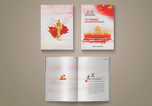 畫冊設(shè)計(jì)，政府畫冊，黨建畫冊